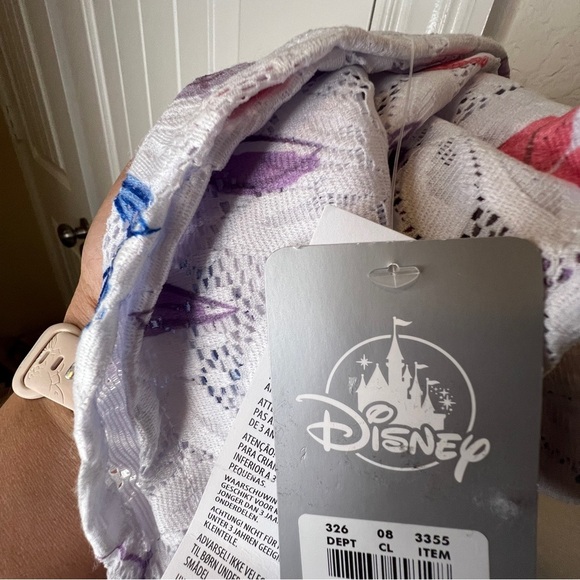 NWT Disney Frozen 2 Cover-Up Floral Leaf Design for Girls, sz 7/8 - Picture 11 of 11